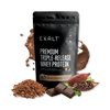Exalt cacao whey protein powder (British brand)