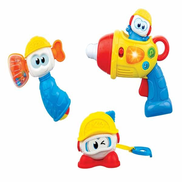 Winfun Little Builder toy tool set, UK version