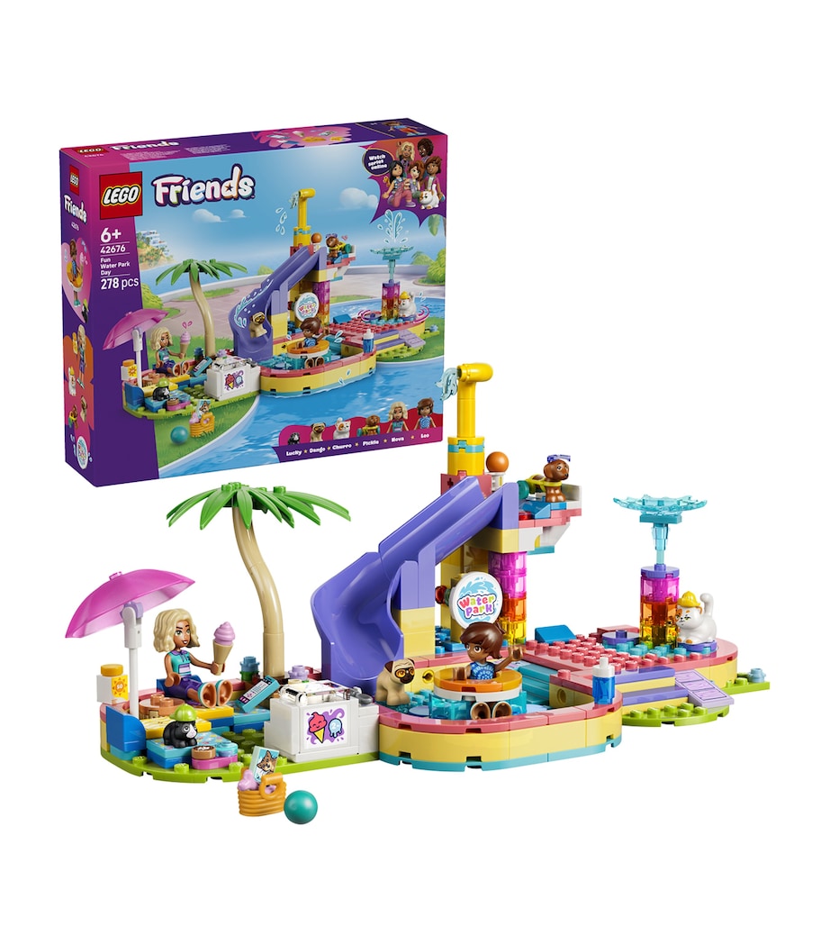 LEGO Friends Fun Water Park Day building set 278 pieces, imported from the UK