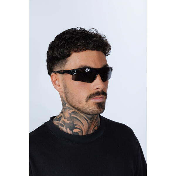 SVNX outdoor sunglasses black with hard case, UK version