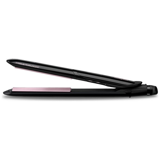 BaByliss Titanium Pearlescent Hair Straightener 2540U, imported from the UK