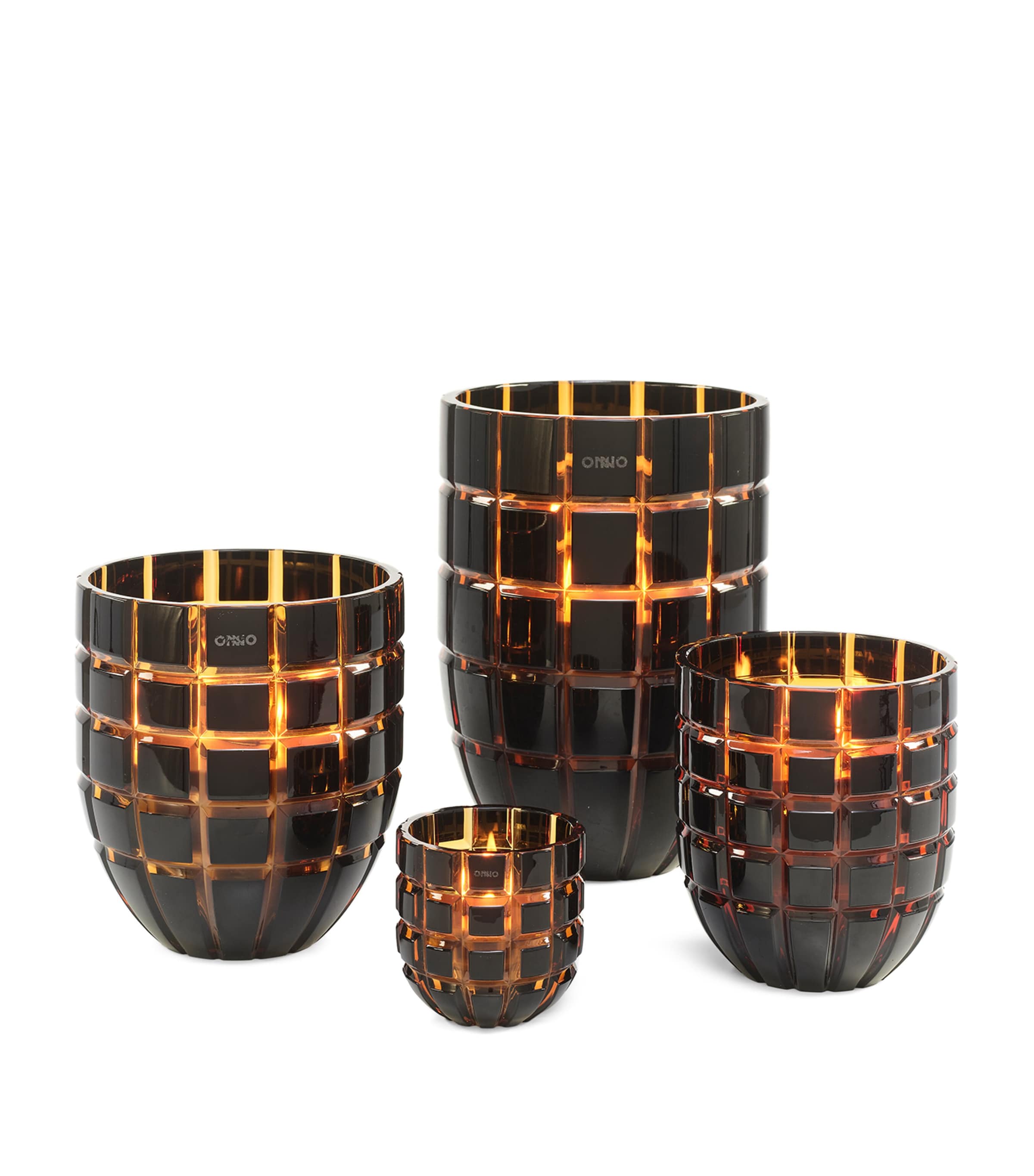 ONNO Small Gold Forever Crystal Scented Candle, imported from the UK