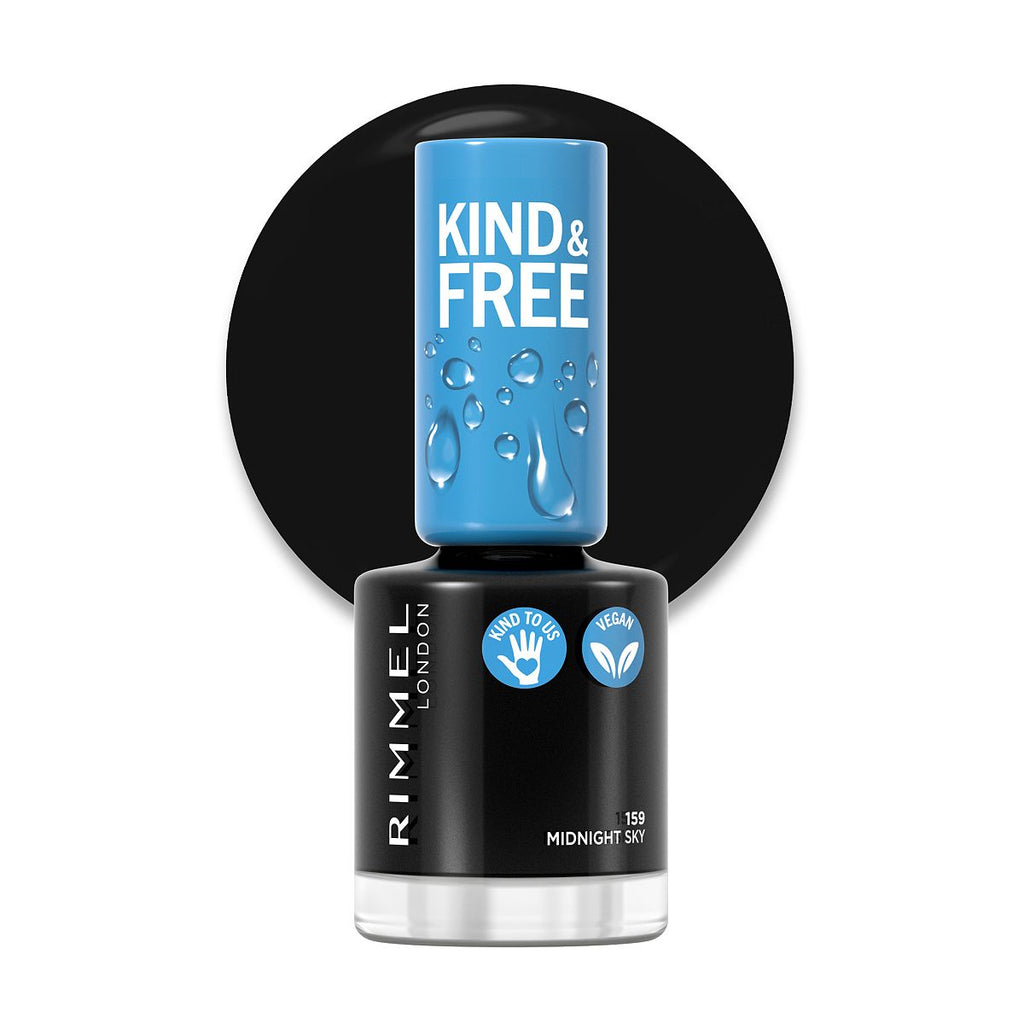 Rimmel London Kind and Free Nail Polish Midnight Sky