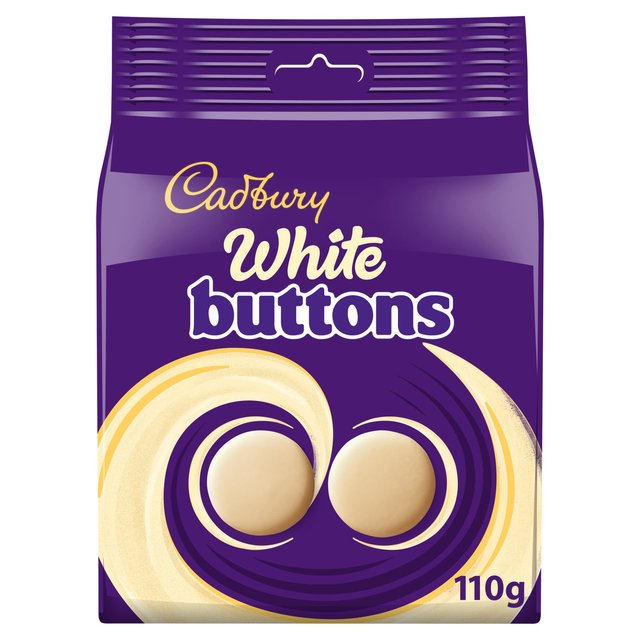 Cadbury White Chocolate Buttons Bag   110g GOODS M&S   