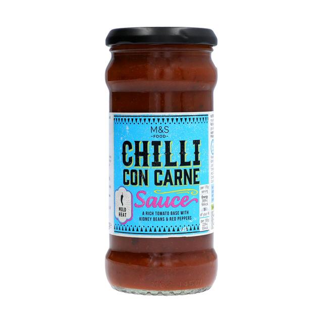 M&S Mild Chilli Con Carne Sauce   340g GOODS M&S   