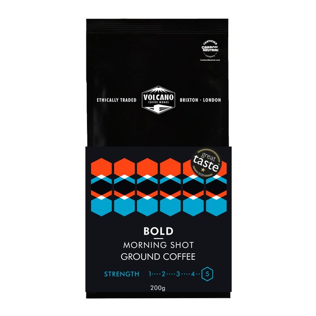 Volcano Coffee Works Bold Colombia Ground Coffee   200g