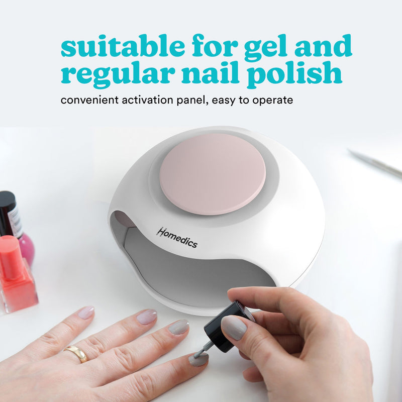 Homedics 2-in-1 UV nail polish dryer (British brand)