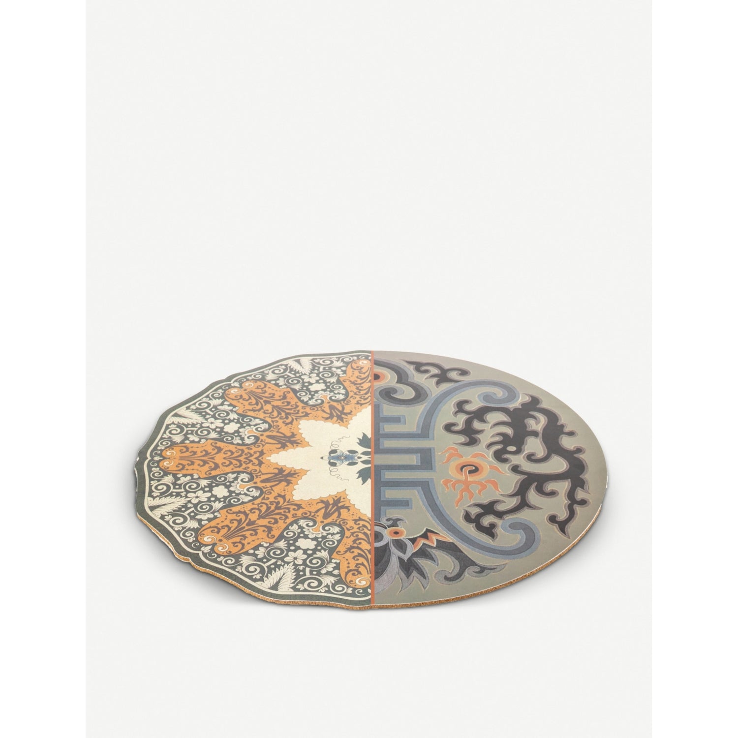 Seletti Hybrid Marozia cork tablemat 37cm, imported from the UK