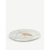 Seletti Kintsugi N1 porcelain dinner plate 27cm, UK version