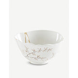 Seletti Kintsugi N1 porcelain and 24ct gold bowl 15.2cm - British product