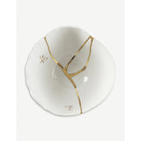 Seletti Kintsugi N1 porcelain and 24ct gold bowl 15.2cm - British product