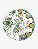 Seletti Hybrid Zoe printed porcelain fruit plate 20cm, imported from the UK