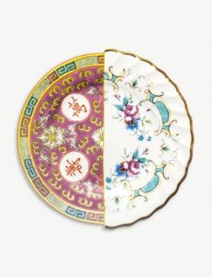 Seletti Hybrid Eudossia porcelain fruit plate 20cm - British product