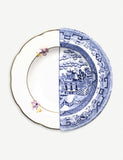 Seletti Hybrid Fillide printed soup plate 25.4cm - British product