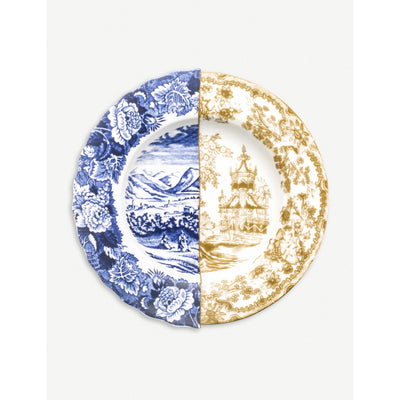 selfridges Seletti Hybrid Sofronia Printed Porcelain Soup Plate 25.4cm- Buy online at McGrocer