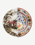Seletti Eusapia Hybrid porcelain dinner plate 27.5cm (British brand)