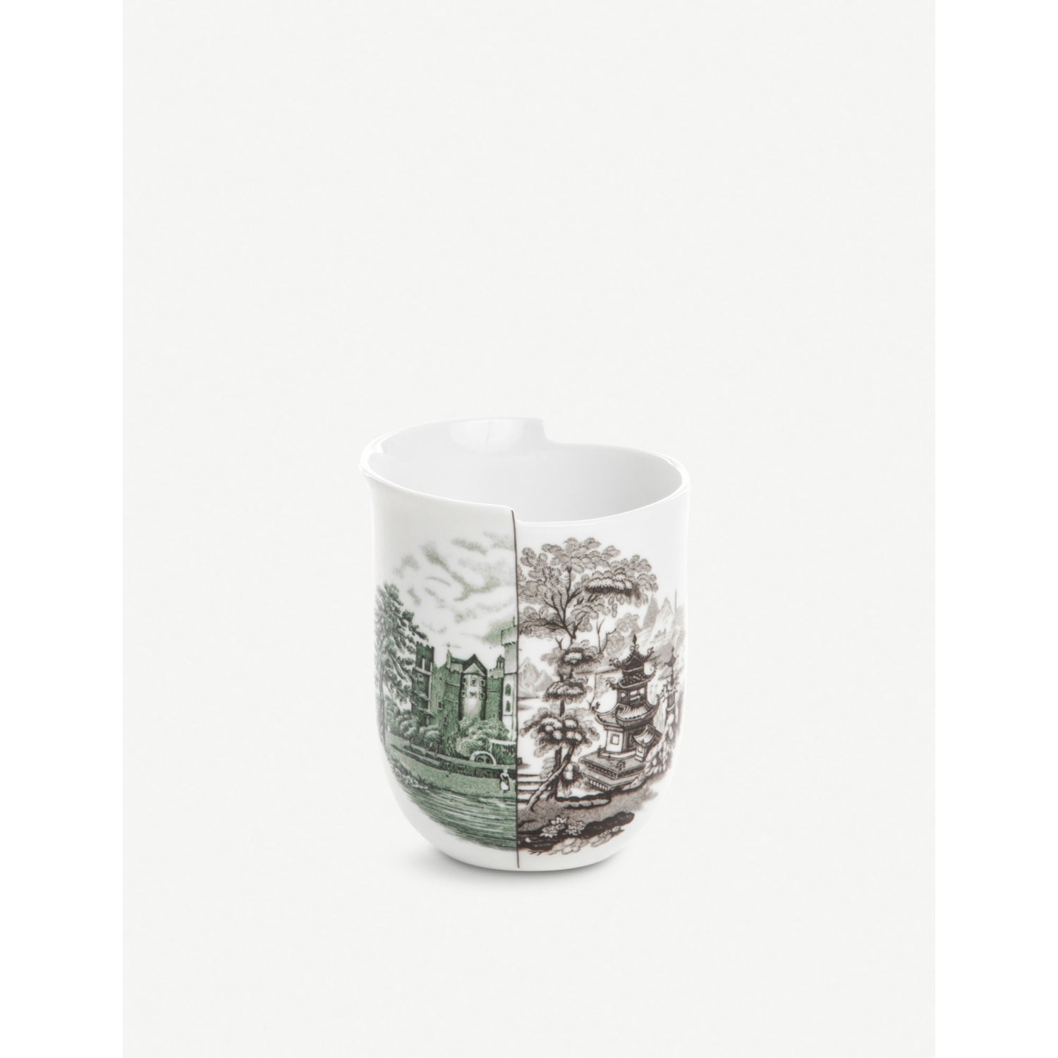 Seletti Fedora Hybrid porcelain mug 8.5cm diameter - British product