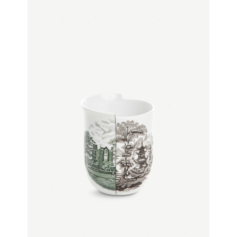 Seletti Fedora Hybrid porcelain mug 8.5cm diameter - British product
