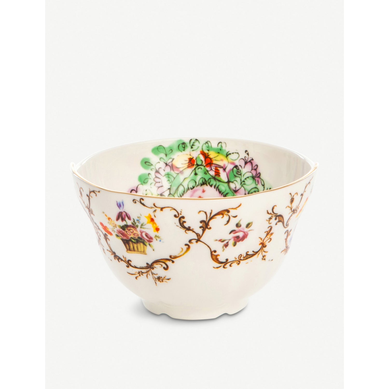 Seletti porcelain fruit bowl Irene Hybrid 10.5cm, imported from the UK