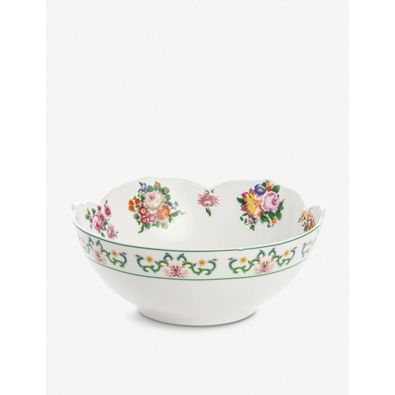 Seletti Hybrid Zaira bone china salad bowl 22cm, UK version