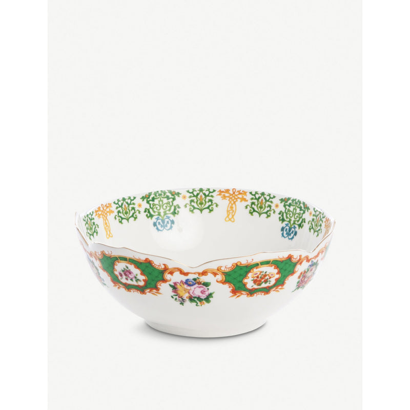Seletti Hybrid Zaira bone china salad bowl 22cm, UK version