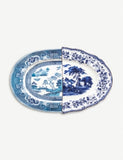 Seletti Diomira hybrid bone china tray, imported from the UK
