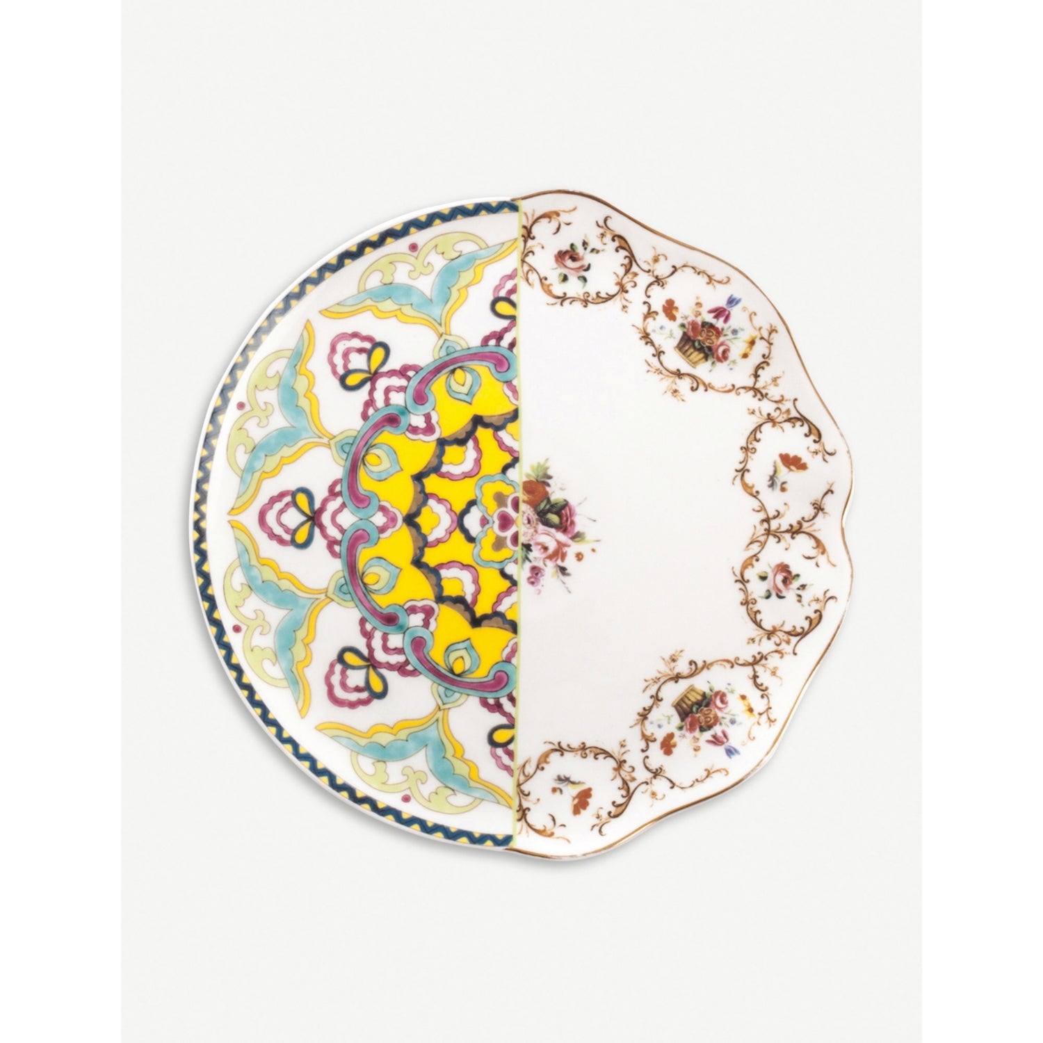 Seletti bone china cake stand Leandra hybrid 20cm, UK version