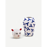 Seletti Zoe porcelain and dolomite vase 39cm - British product