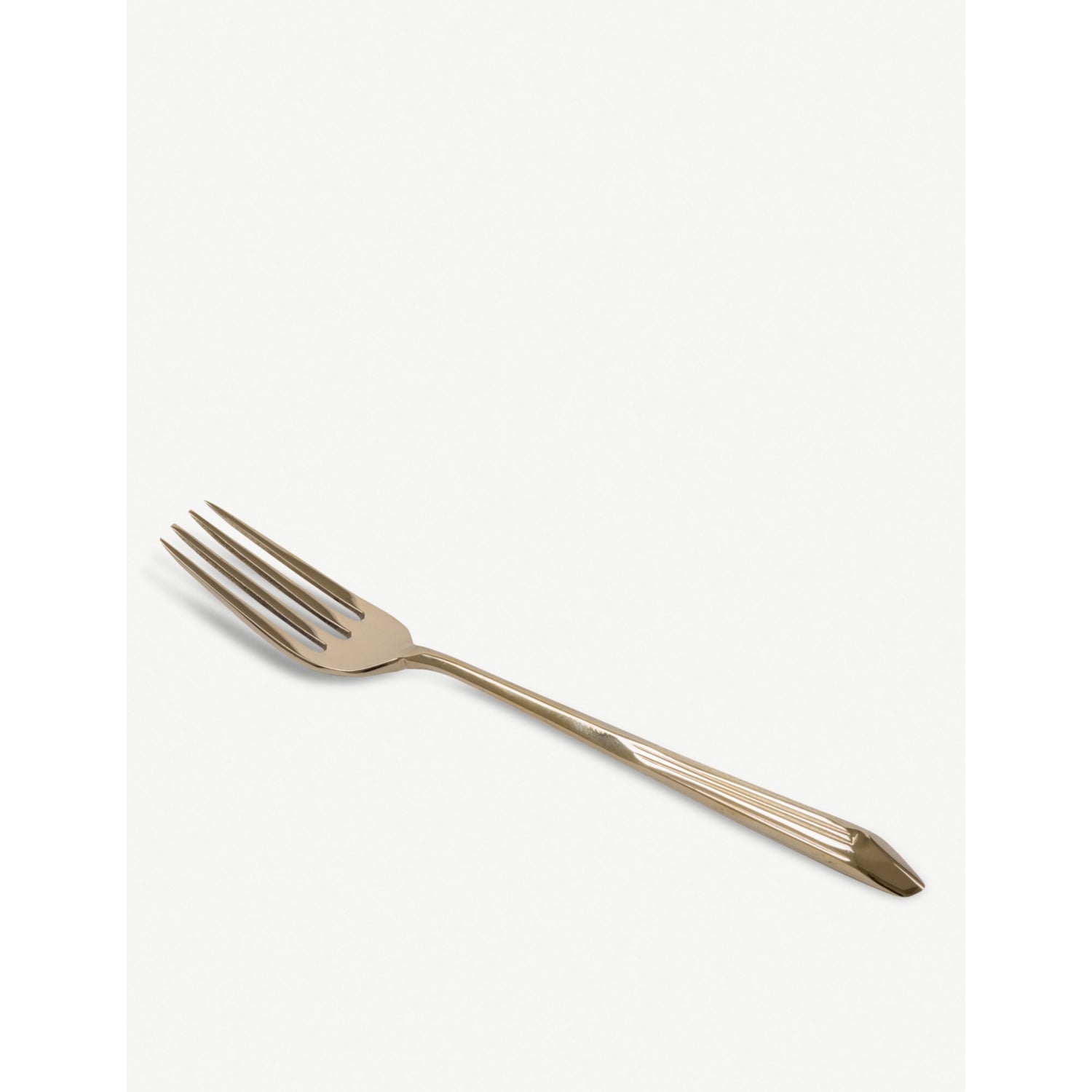 Diesel Living with Seletti Cosmic Diner Quasar brass cutlery set (British brand)