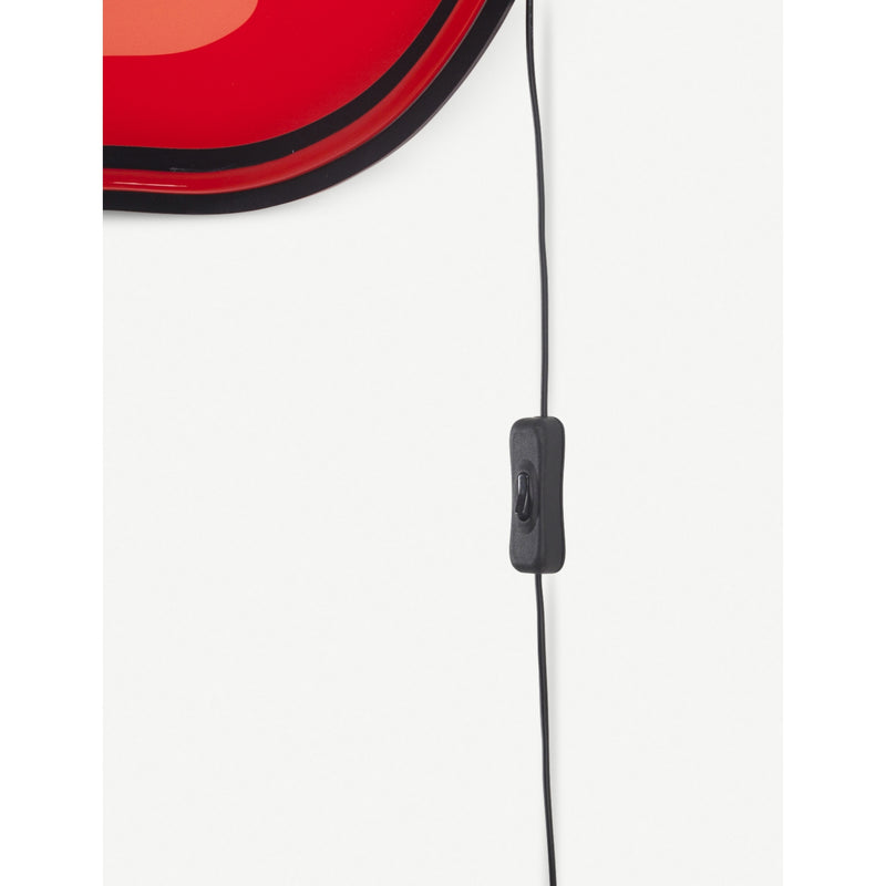 Seletti Blow acrylic wall lamp 47cm, UK version