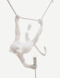 Seletti Monkey Swing resin ceiling lamp 44cm (British brand)