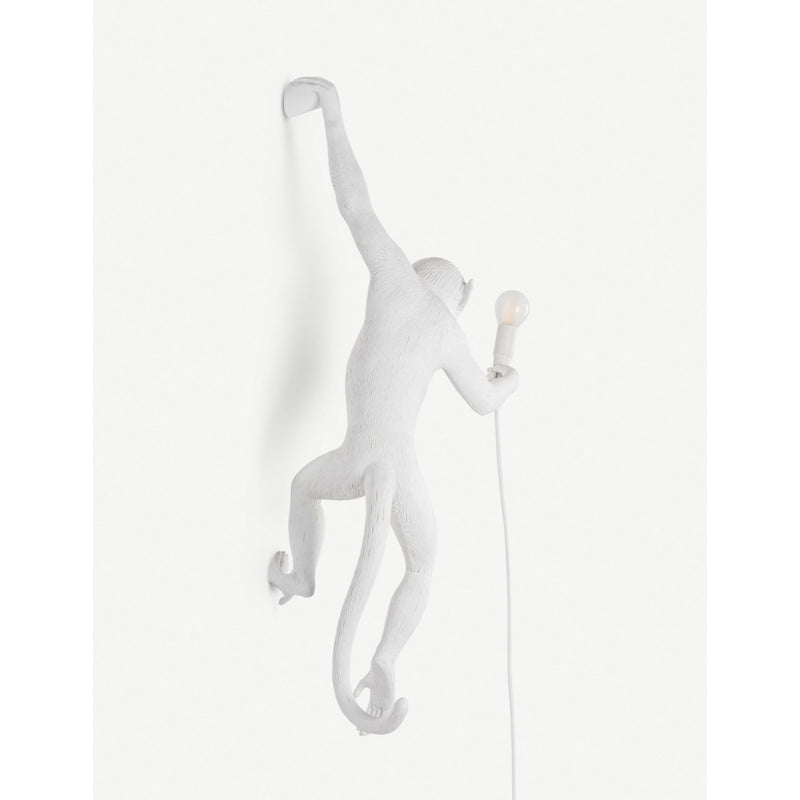 Seletti hanging monkey resin lamp 37cm, imported from the UK