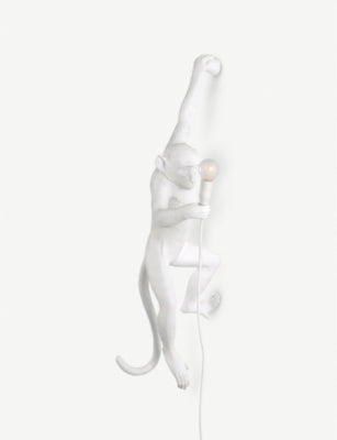 Seletti hanging monkey resin lamp 37cm, imported from the UK