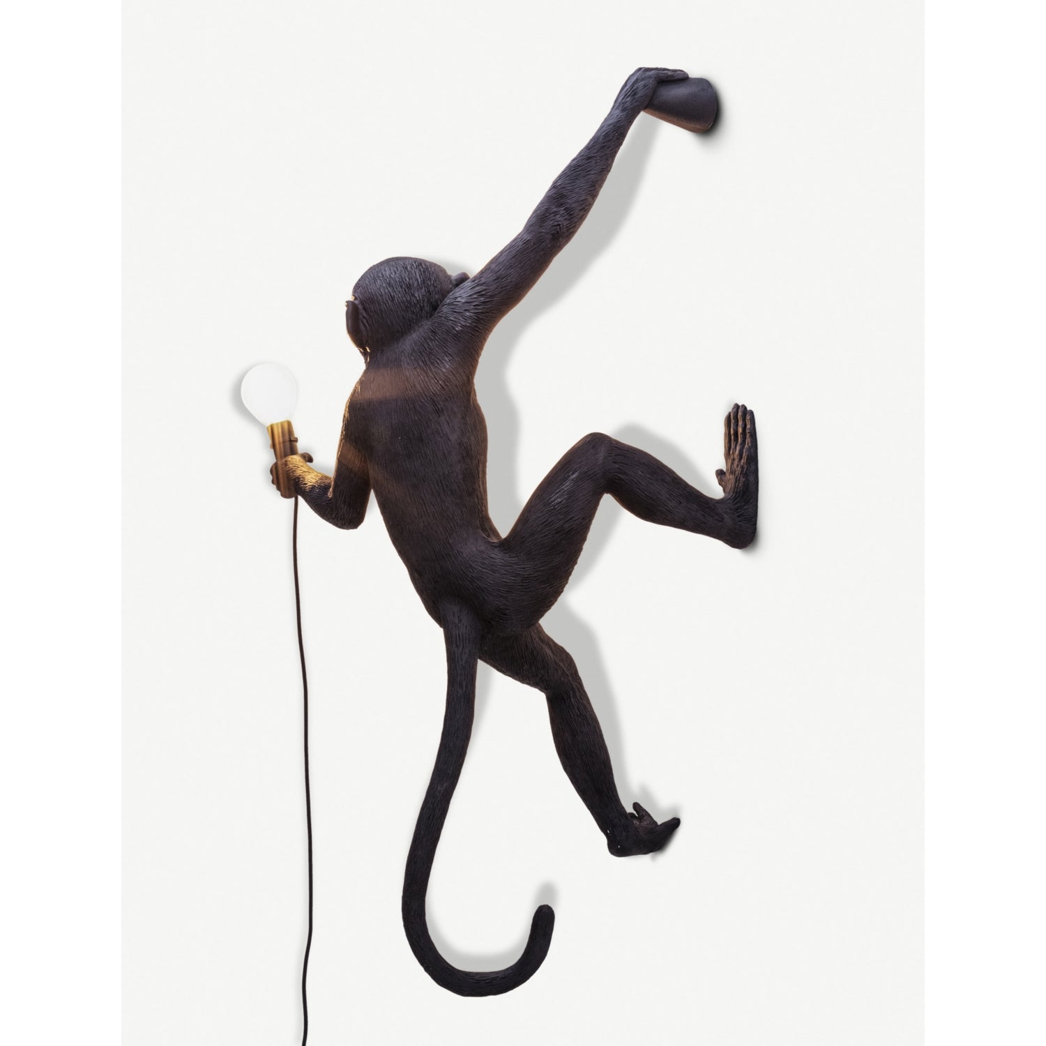 Seletti monkey-shaped resin outdoor lamp 80cm, UK version