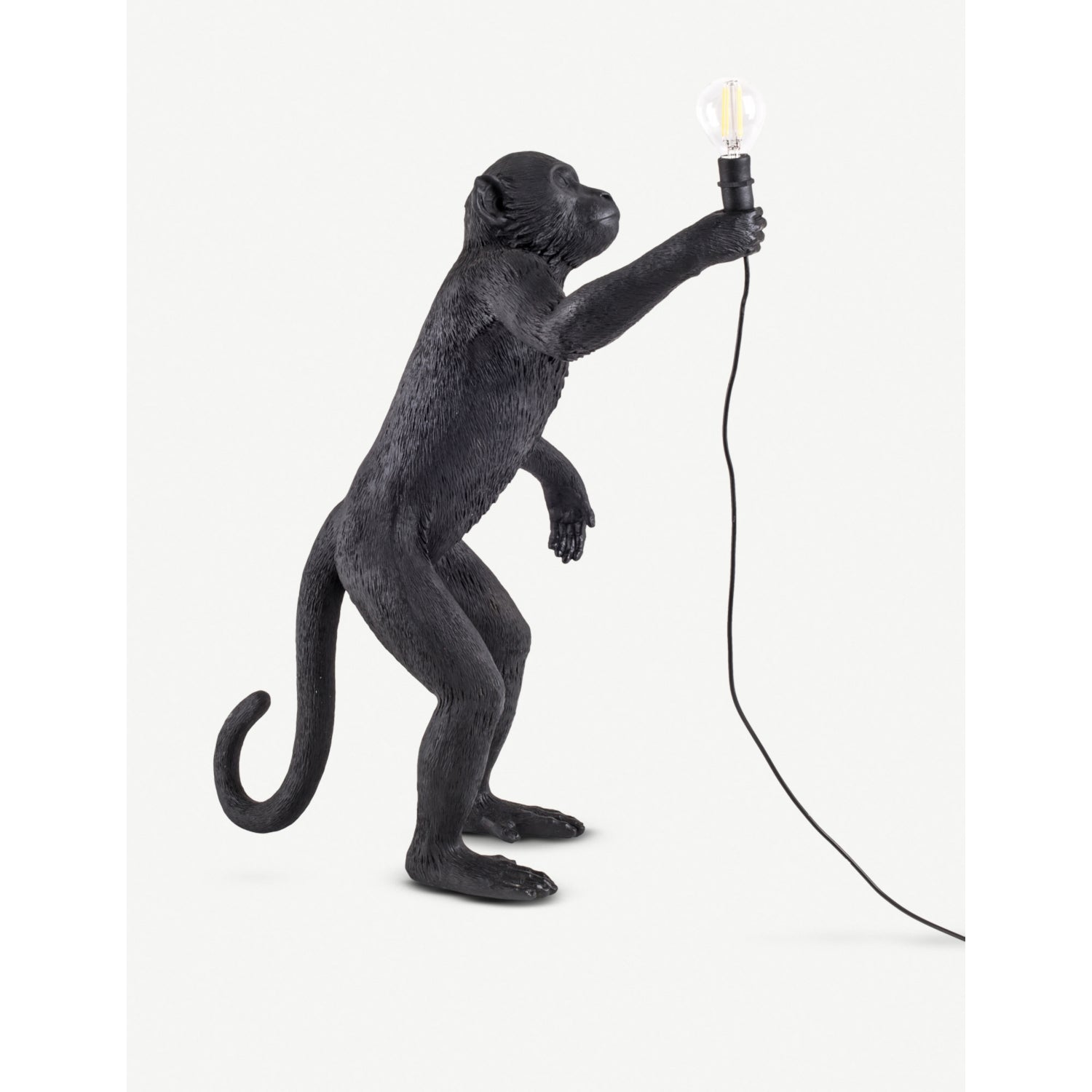 Seletti standing monkey resin lamp 54cm, UK version