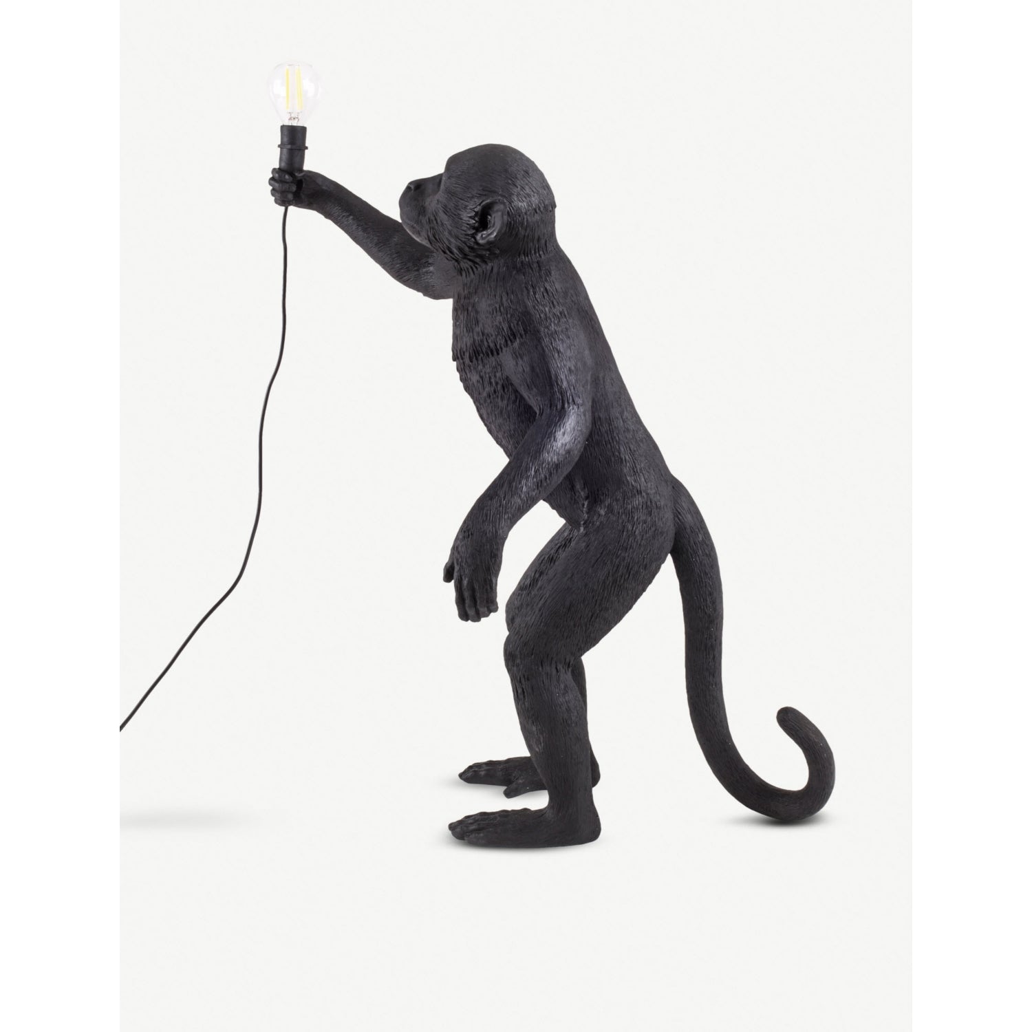 Seletti standing monkey resin lamp 54cm, UK version