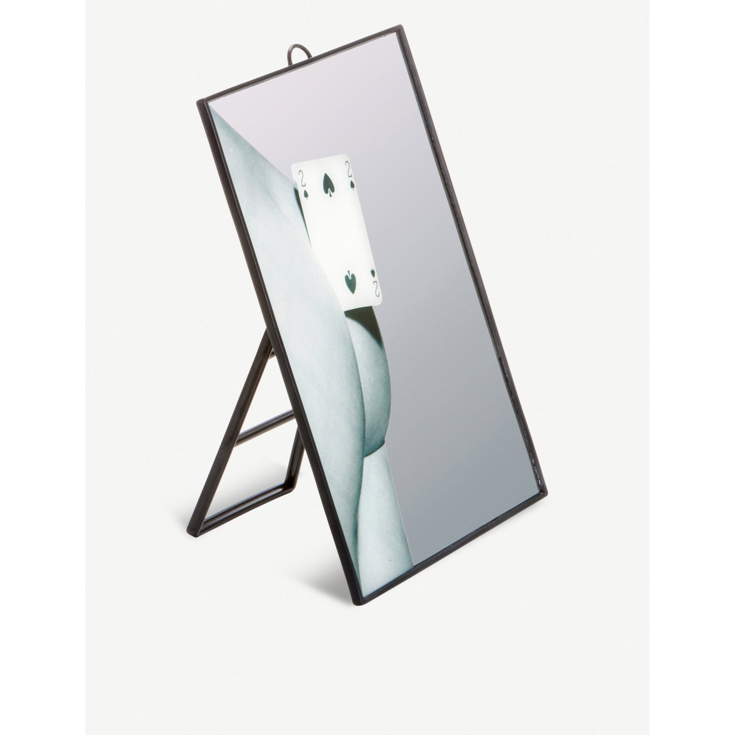 Seletti Two of Spades card mirror 23cm, imported from the UK