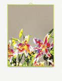 Seletti Toiletpaper floral-print glass mirror 40cm - British product