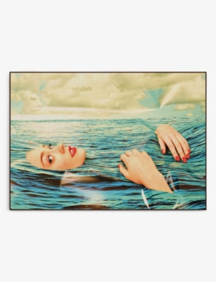 Seletti Sea Girl woven rug 200cm x 280cm, imported from the UK