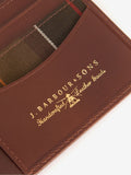 Barbour Colwell leather bifold wallet brown - British product