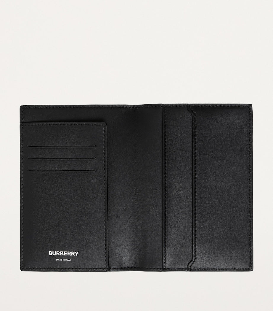 Burberry check print passport holder - British product