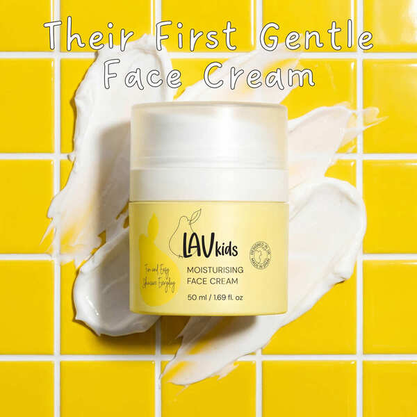 Lav-Kids Sun Ready Set bundle with face cream SPF lip balm - British product