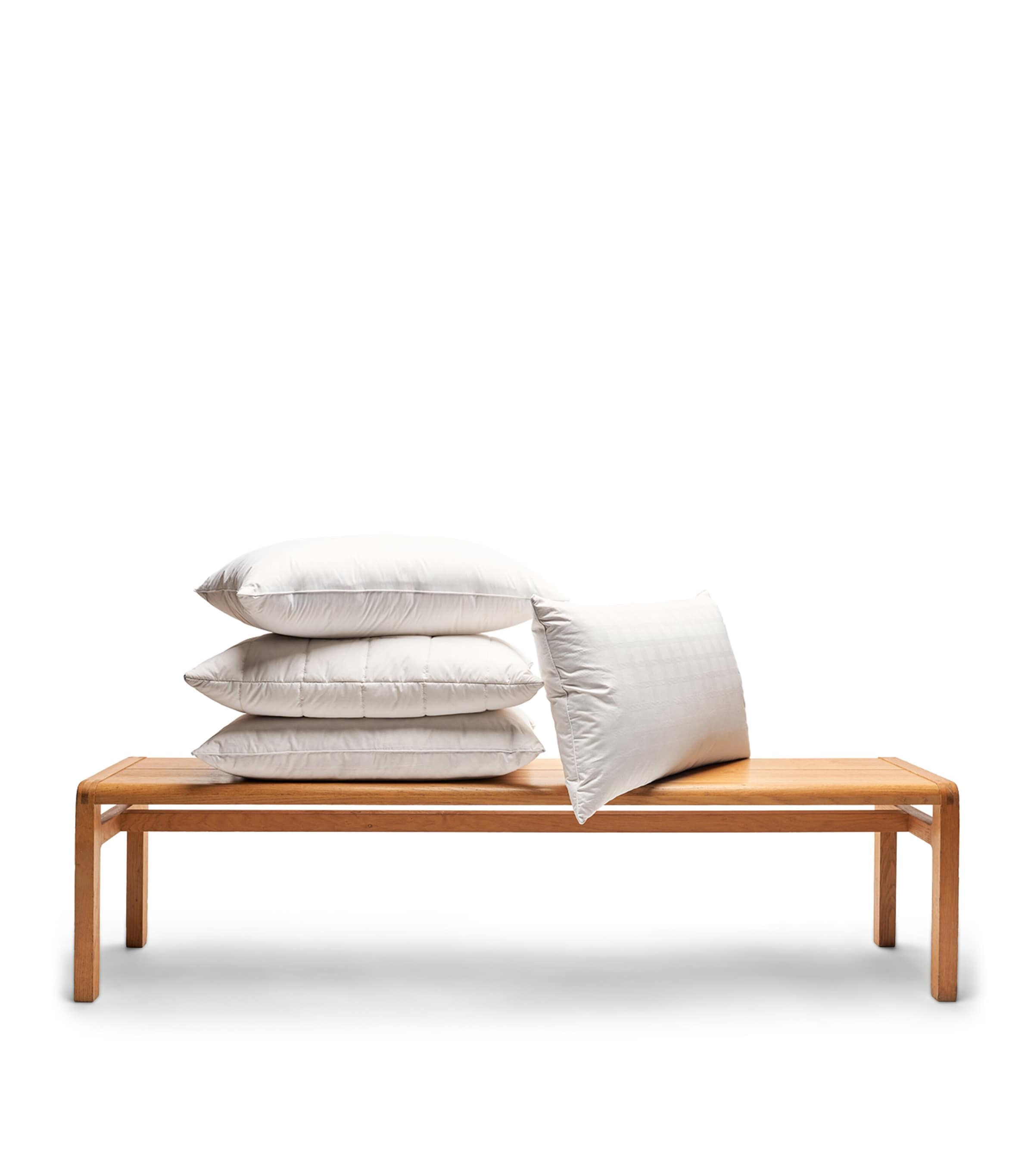 Vispring cotton down-filled pillow 50cm x 75cm (British brand)