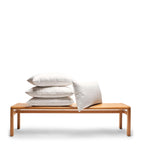 Vispring cotton down-filled pillow 50cm x 75cm (British brand)