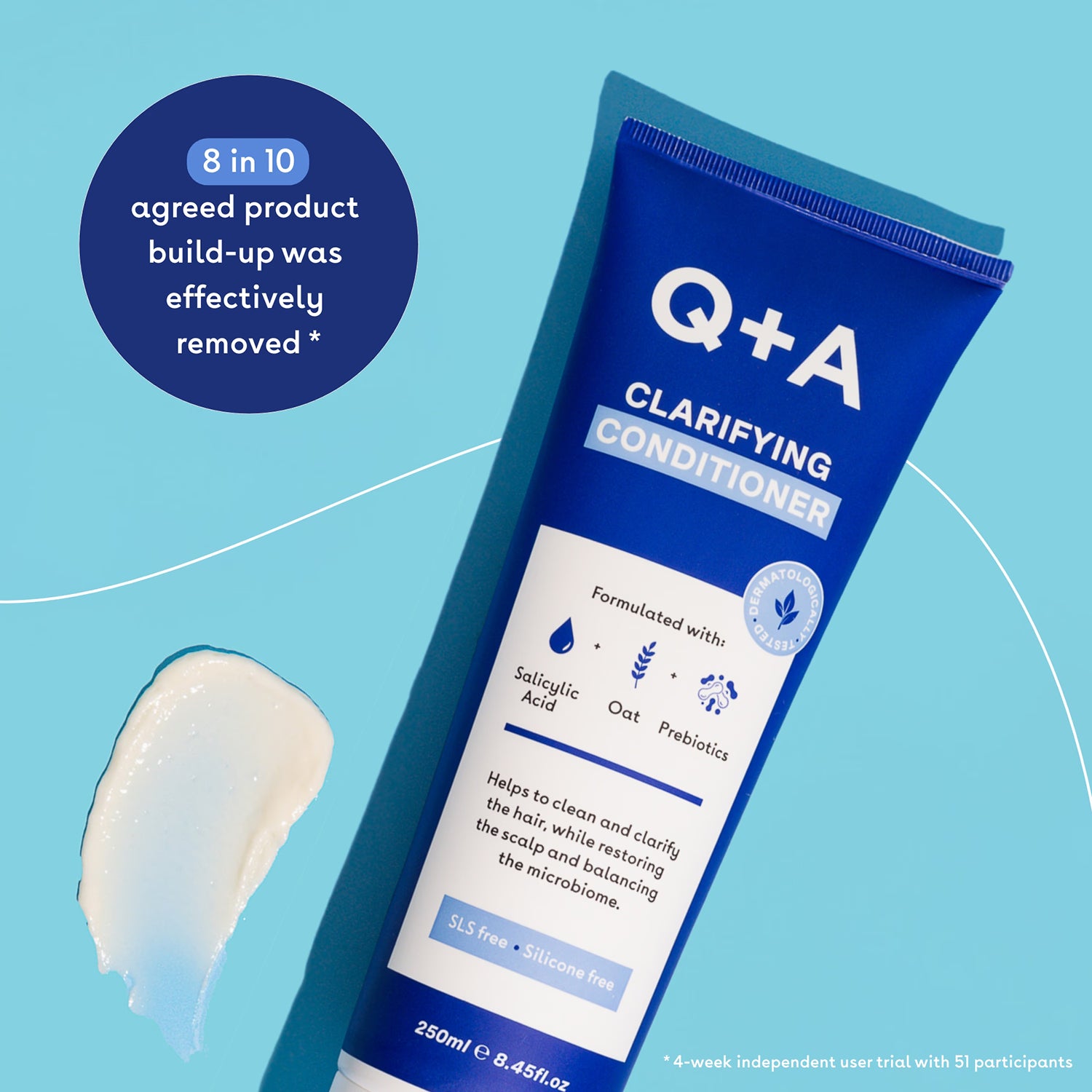 Q+A Clarifying Conditioner 250ml (British brand)