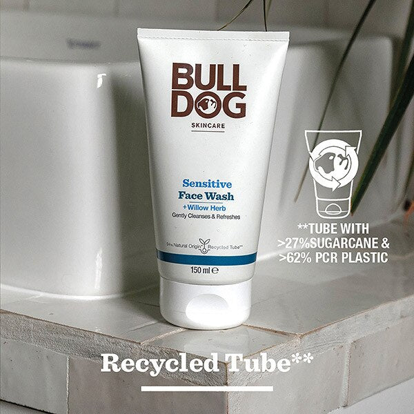 Bulldog Sensitive Face Wash 150ml skincare Boots   