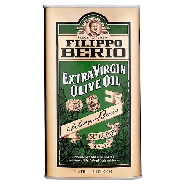 Filippo Berio Tin Extra Virgin Olive Oil   1L GOODS M&S   