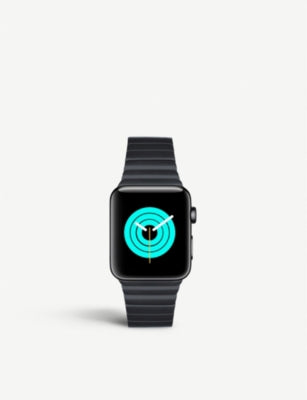 MINTAPPLE space black Apple Watch link strap 38mm/40mm, imported from the UK