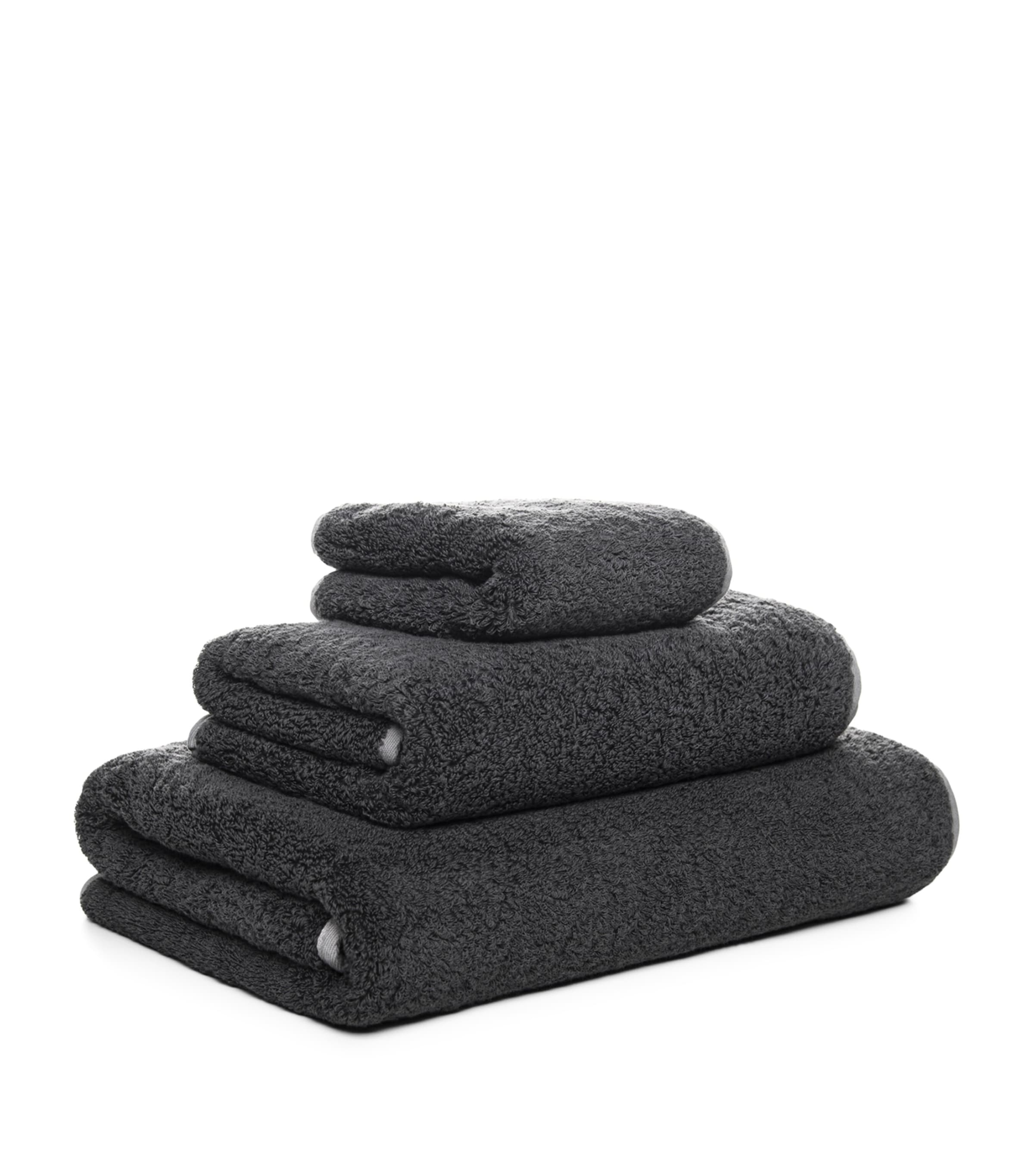 GRACCIOZA Bicolore bath sheet 95cm x 150cm, UK version