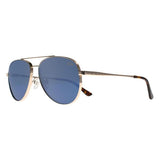 Quiksilver gold polarised aviator sunglasses, imported from the UK